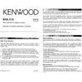 KENWOOD KNAV10 Owner's Manual cover photo