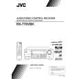 JVC RX-778VBKC Owner's Manual cover photo