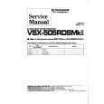 PIONEER VSX505RDSMKII Service Manual cover photo