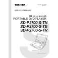 TOSHIBA SPP2700STE Service Manual cover photo