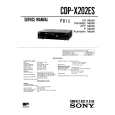 SONY CDP-X202ES Service Manual cover photo