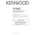 KENWOOD VR8050 Owner's Manual cover photo