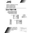 JVC CA-TD77R Owner's Manual cover photo