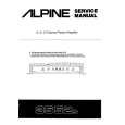 ALPINE 3552S Service Manual cover photo