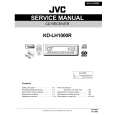 JVC KDLX1000R Service Manual cover photo