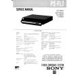 SONY PSFL7 Service Manual cover photo