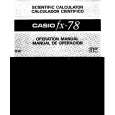 CASIO FX78 Owner's Manual cover photo