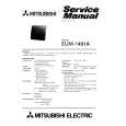 MITSUBISHI EUM1491A Service Manual cover photo