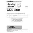 PIONEER CDJ-200/KUCXJ Service Manual cover photo