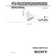 SONY PCVR522DS Service Manual cover photo
