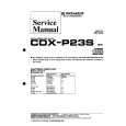 PIONEER CDXP23S EW Service Manual cover photo