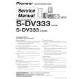 PIONEER S-DV333/XJC/E Service Manual cover photo