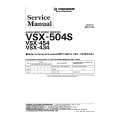 PIONEER VSX434 Service Manual cover photo