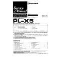 PIONEER PL-X5 Service Manual cover photo