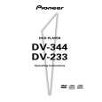 PIONEER DV-233 Owner's Manual cover photo