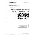 TOSHIBA SDK330A Service Manual cover photo