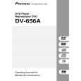 PIONEER DV656A Owner's Manual cover photo
