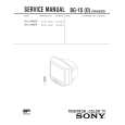 SONY KVJ14KD5 Service Manual cover photo