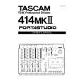 TEAC 414MKII Owner's Manual cover photo