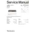 TECHNICS SLPG340A Service Manual cover photo