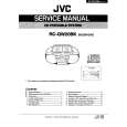 JVC RCQW20BK Service Manual cover photo