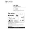 KENWOOD KDC-BT952HD Quick Start cover photo