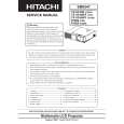 HITACHI CPX340WF Service Manual cover photo