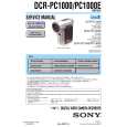 SONY DCRPC100OE Service Manual cover photo