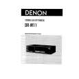 DENON DR-M11 Owner's Manual cover photo