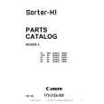 CANON SH1 Parts Catalog cover photo