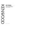 KENWOOD KRV6050 Owner's Manual cover photo