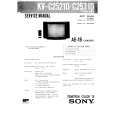 SONY KVC2531A Service Manual cover photo