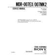 SONY MDR-007EX Service Manual cover photo