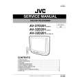 JVC AV-32D201 Service Manual cover photo