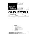 PIONEER CLD-2710-K Service Manual cover photo