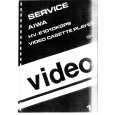 AIWA HVE101 Service Manual cover photo