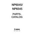 CANON NP6045 Parts Catalog cover photo