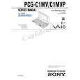 SONY PCGC1MV Service Manual cover photo