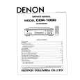 DENON CDR-1000 Service Manual cover photo