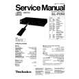 TECHNICS SL-P250 Service Manual cover photo
