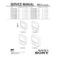 SONY KPEF61SN Service Manual cover photo