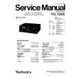 TECHNICS RS-X866 Service Manual cover photo