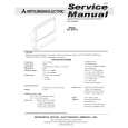 MITSUBISHI WL82913 Service Manual cover photo