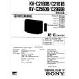 SONY KVC2160B Service Manual cover photo