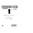 SONY RMT267 Service Manual cover photo
