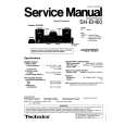 TECHNICS SHEH60 Service Manual cover photo