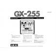 AKAI GX-255 Owner's Manual cover photo