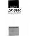 ONKYO DX6990 Owner's Manual cover photo