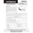 HITACHI CPX430WA Service Manual cover photo