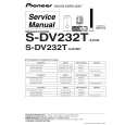 PIONEER S-DV232T/XJC/E Service Manual cover photo